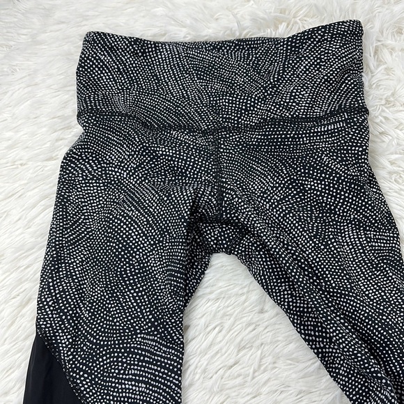 Lululemon Speed Wunder Tight *Asym Free Spirit Ice Grey Black / Black - Picture 2 of 5